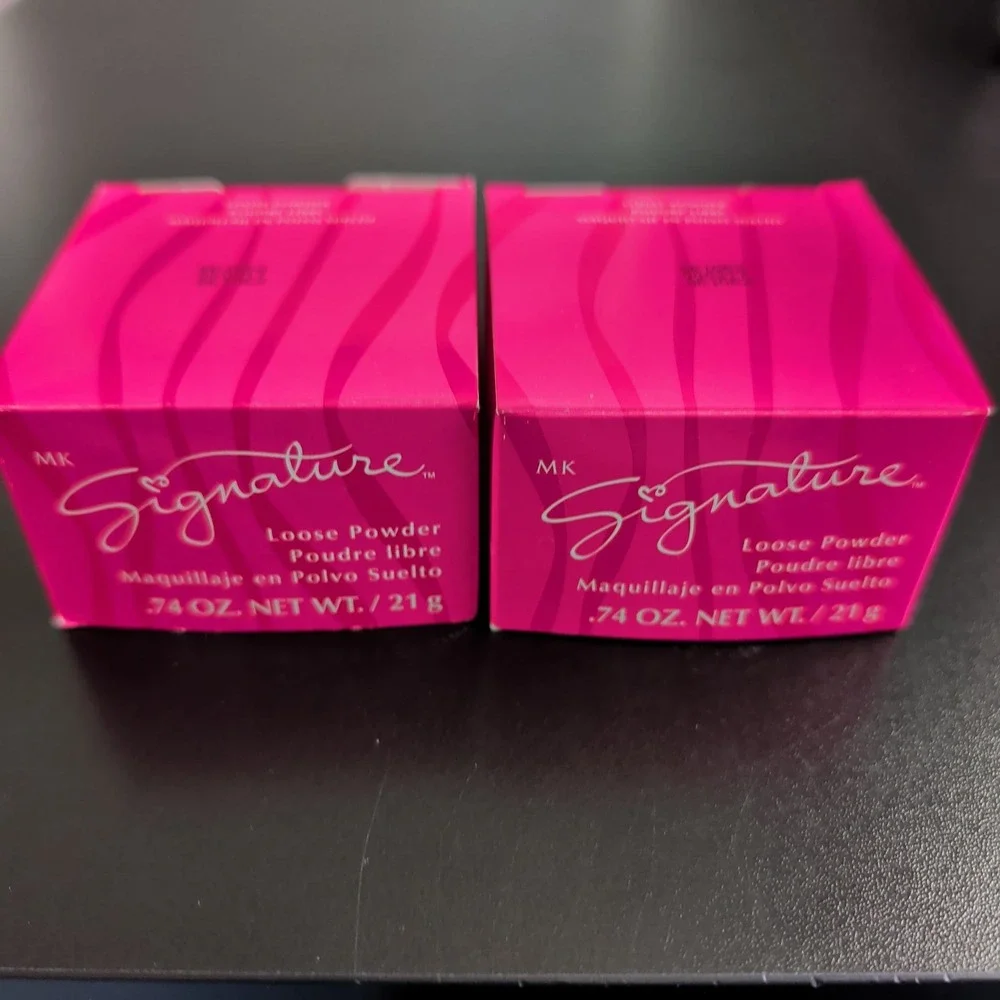 Lot of 2 Mary Kay Signature Loose Powder Beige 2 0.74 oz 21g New in Box 000217